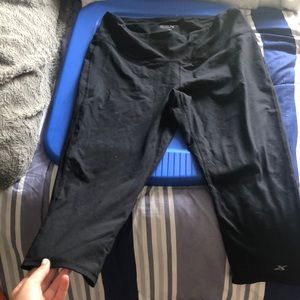 Black Cropped leggings